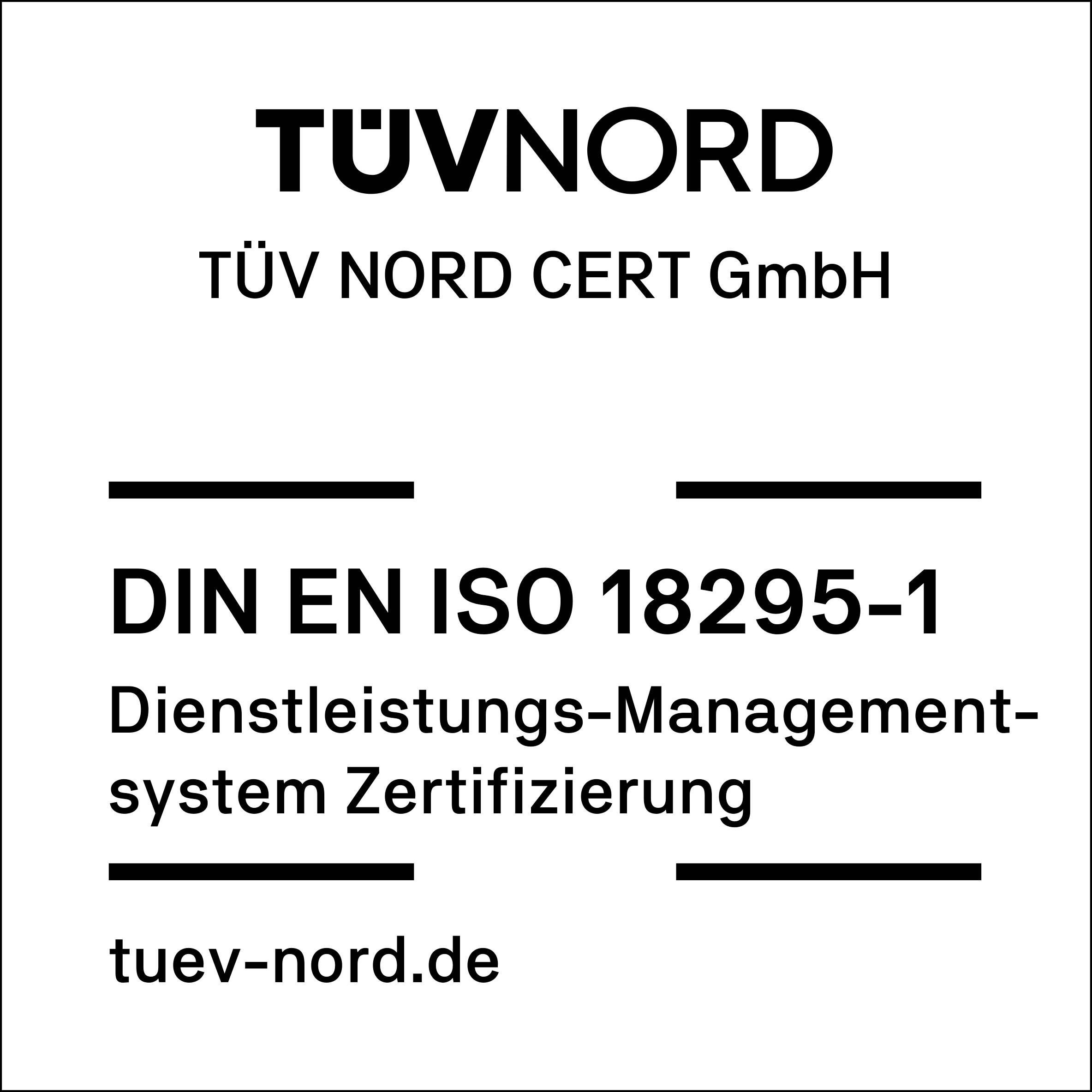 TÜV NORD CERT - Zertifizierungslogo